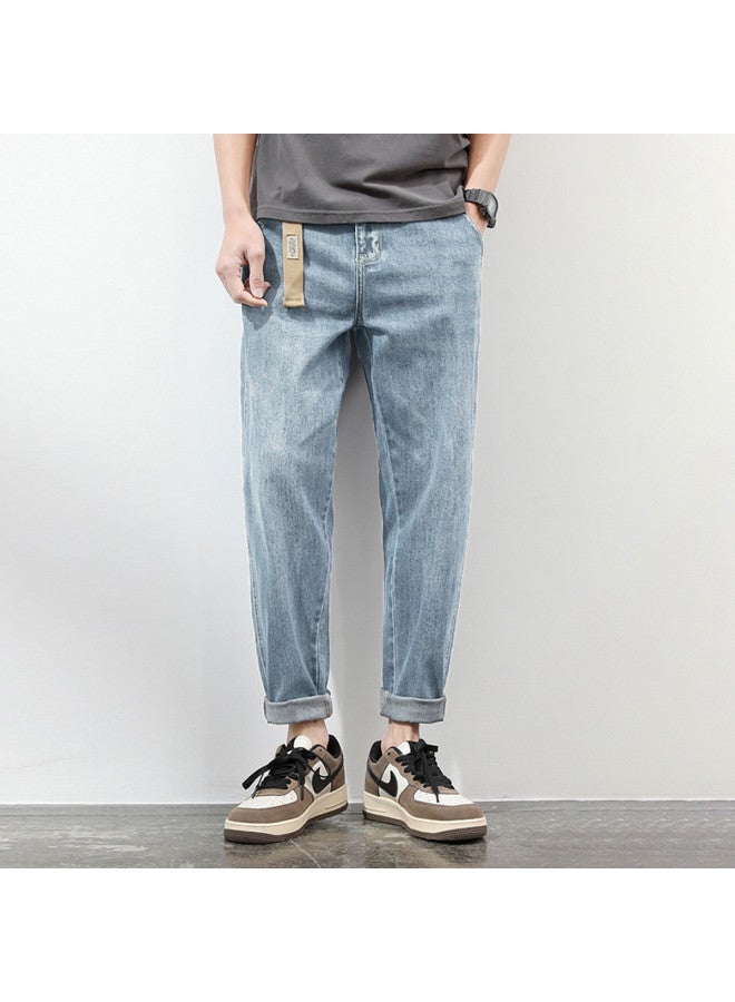 TonLion Men's Jeans Slim Fit Straight Leg Jeans Men's Denim Pants Spring Jeans For Men Long Pants - Image 5