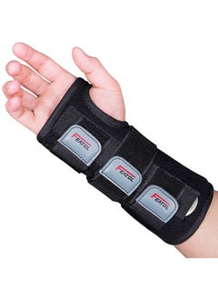 FEATOL Wrist Brace for Carpal Tunnel, Adjustable Night Wrist Support Brace with Splints Right Hand, Small/Medium, Hand Support for Arthritis, Tendonitis, Sprain, Injuries, Wrist Pain  - Image 1