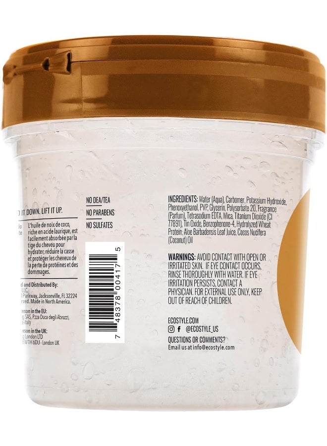 Eco Style Beauty Logica Eco Style Gel Coconut Oil, 8 oz - Image 2