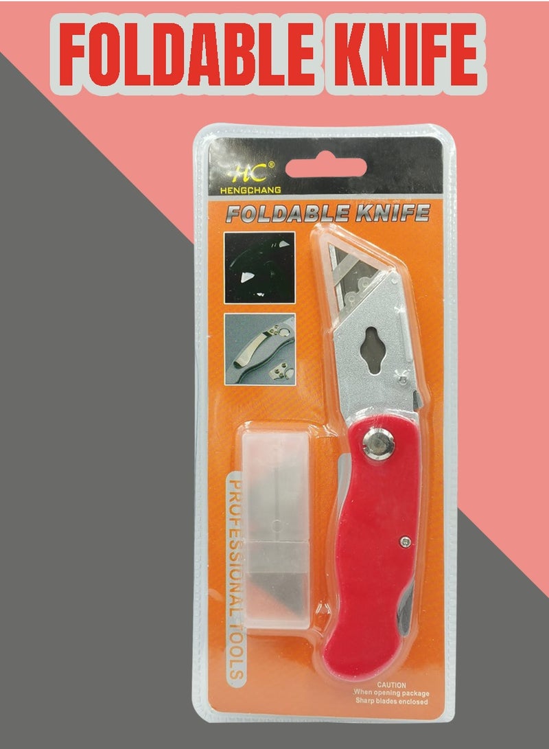 Folding Utility Knife For Multipurpose Knife Cutter Knife  - Image 1
