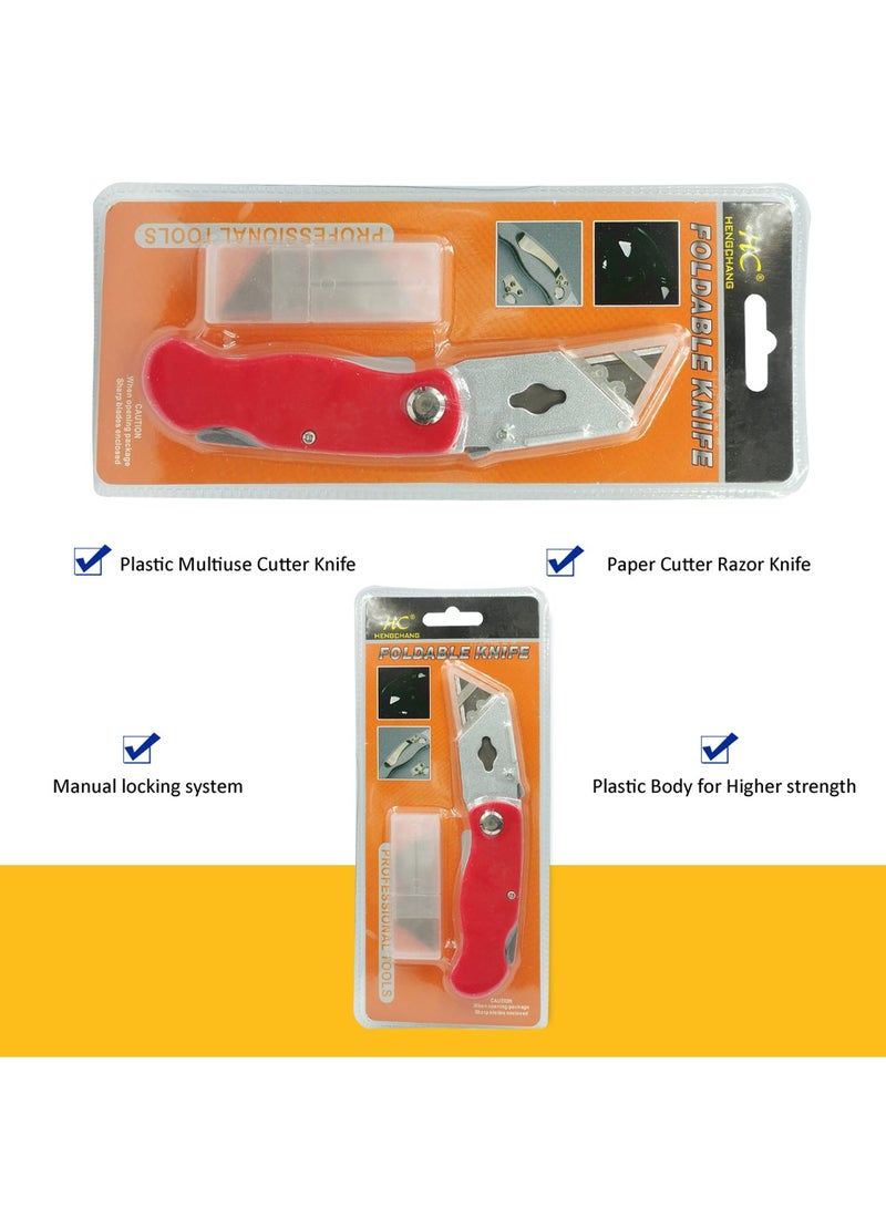 Folding Utility Knife For Multipurpose Knife Cutter Knife  - Image 4