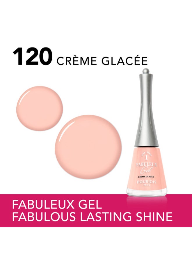 BOURJOIS PARIS Fabuleux Gel Nail Polish - 120 - Crème Glacée - Image 2