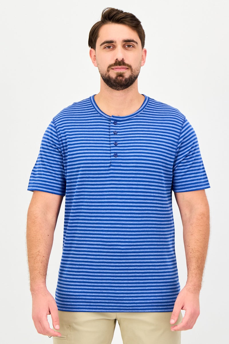 Project Essentials Men Crew Neck Plain Short Sleeve T-Shirt, Multicolor - Image 1