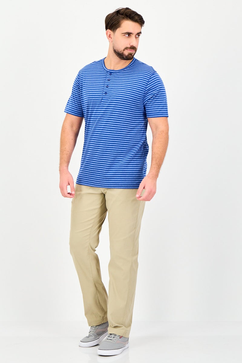 Project Essentials Men Crew Neck Plain Short Sleeve T-Shirt, Multicolor - Image 4