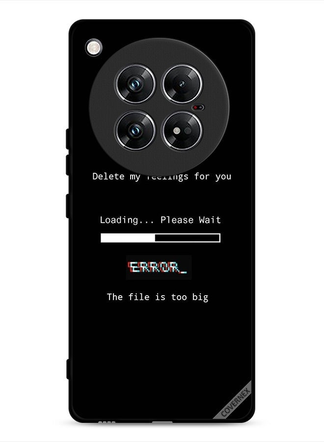 Covernex Infinix Zero 40 Protective Case Cover Delete My Feelings For You Wallpaper - Image 1