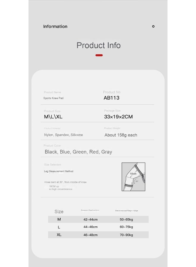 NIBEMINENT All-Season Non-Slip Knee Support - Breathable Comfort for Knee Protection - Image 2