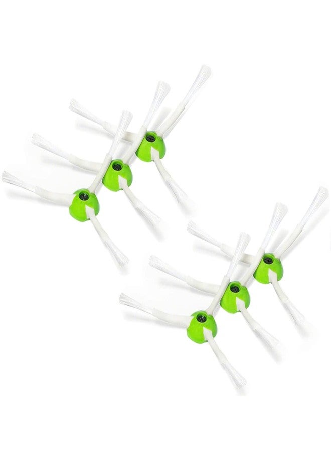 E-HAO 6 Pack Edge-Sweeping Brushes Replacement for iRobot Roomba i & j & e and Roomba Combo i & j Series, Vacuum Accessories Parts for i1+/i2+/i3+/i4+/i5+/i6+/i7+/i8+/j5+/j6+/j7+/j8+/j9+/e5/e6/e7 - Image 1