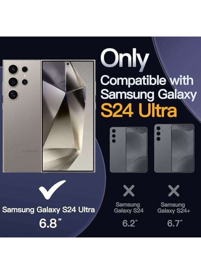 Jetech Case For Samsung Galaxy S24 Ultra 5G Not For Galaxy S23 Ultra S24 S24 Plus Non Yellowing Shockproof Bumper Protective Phone Cover Anti Scratch Hard Pc Back Clear - Image 2