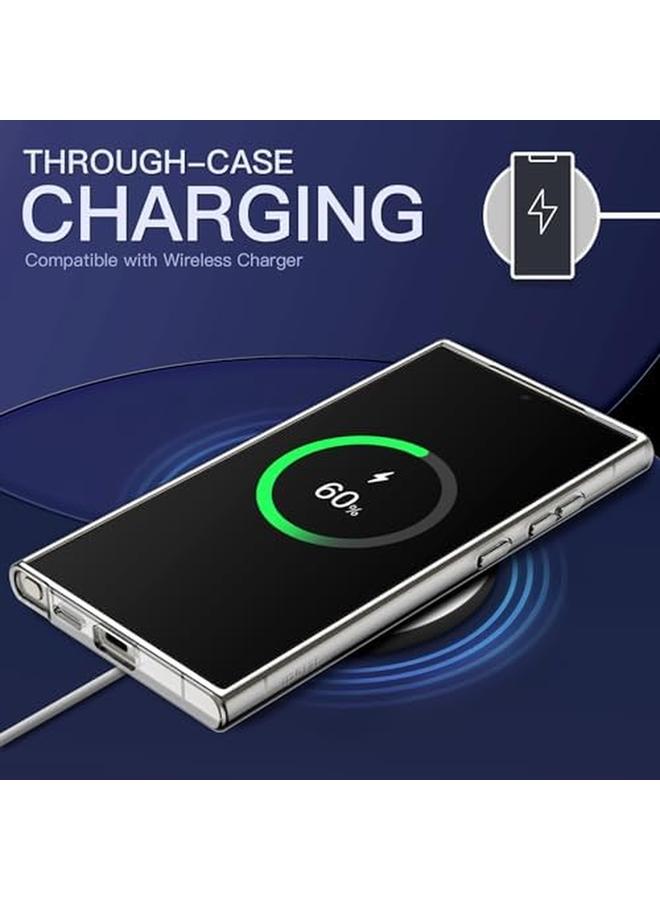 Jetech Case For Samsung Galaxy S24 Ultra 5G Not For Galaxy S23 Ultra S24 S24 Plus Non Yellowing Shockproof Bumper Protective Phone Cover Anti Scratch Hard Pc Back Clear - Image 5