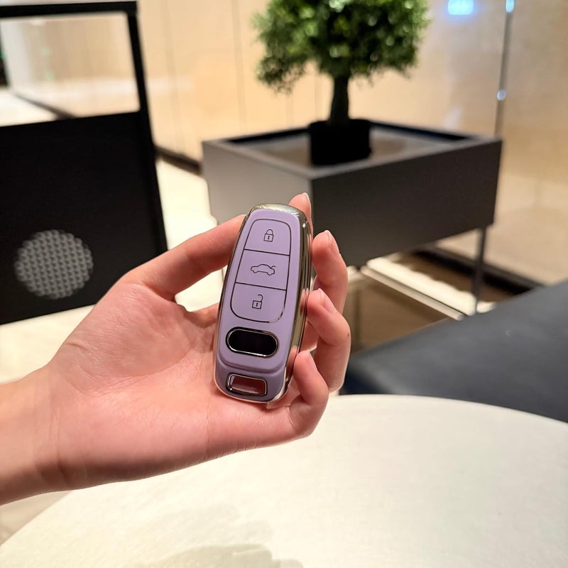 JILLICK Pink Key Case for Audi A6 Models - Stylish Protection for Your Car Key - Image 4