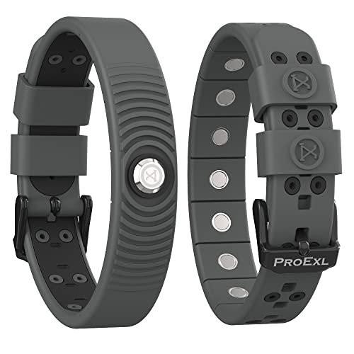 PROEXL® 18 MAX Sports Magnetic Bracelet - Waterproof - Breathable Strap - Super Strength - (Gunmetal Gray) - Image 2