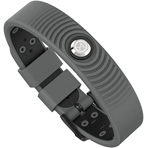 PROEXL® 18 MAX Sports Magnetic Bracelet - Waterproof - Breathable Strap - Super Strength - (Gunmetal Gray) - Image 1