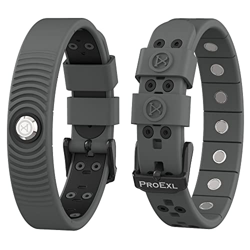 PROEXL® 18 MAX Sports Magnetic Bracelet - Waterproof - Breathable Strap - Super Strength - (Gunmetal Gray) - Image 5