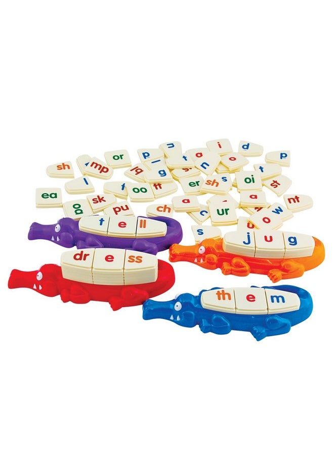 Junior Learning Junior Learning Spelligator Word Building Game, Ages 5-9, Phonemic Awareness, 75 Letter Tiles  - Image 3