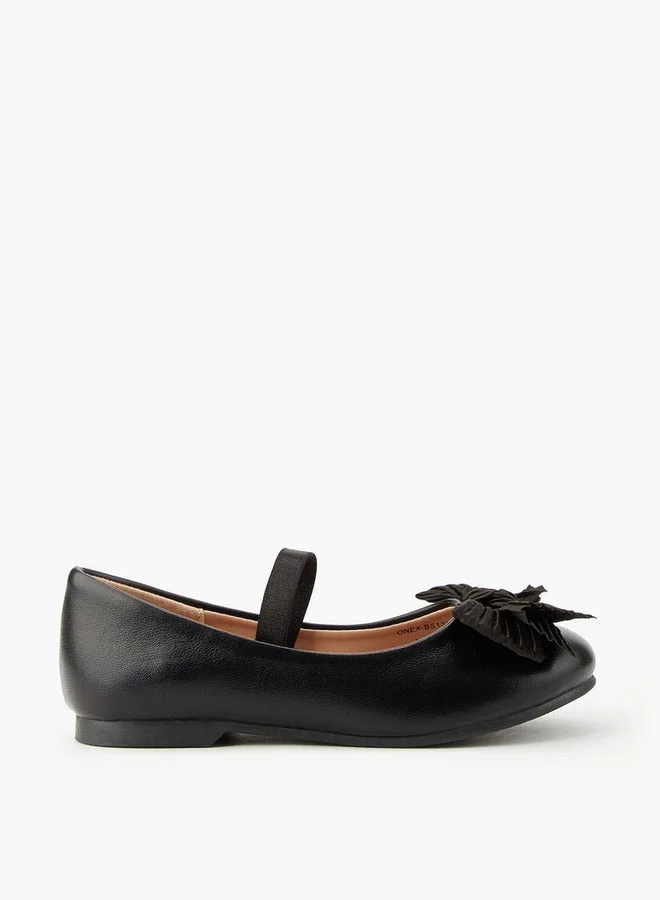 JUNIORS Girls' Slip-On Ballerina Shoes