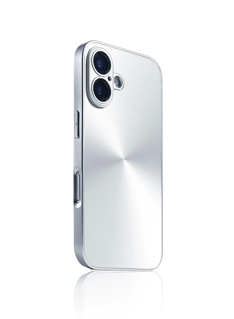 FANGO iPhone 15/16-Pro/Pro Max, 3D Magic Cover, Premium Silver - Image 1