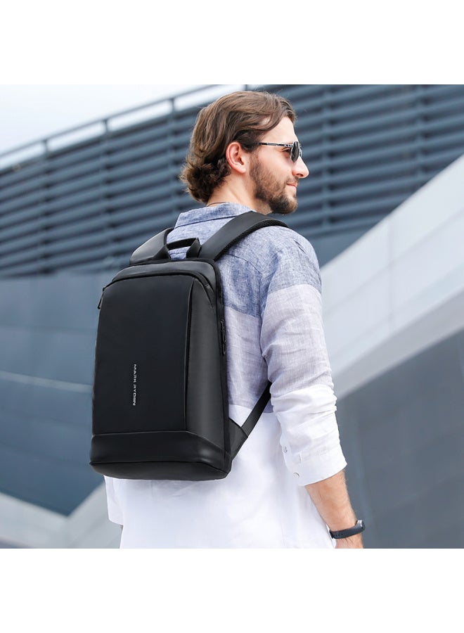 MARK RYDEN Marco Leiden Backpack, Thin Laptop Bag, Casual Travel 15.6-inch Notebook Backpack, Mr9813 Elegant Black, Gift - Image 4