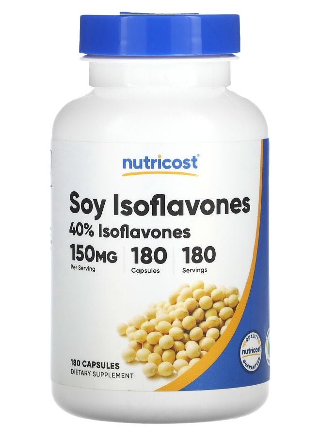 Nutricost إيزوفلافون الصويا 150 ملغ 180 كبسولة