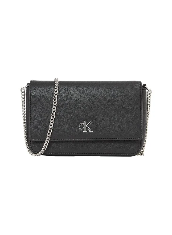 Calvin Klein Jeans Monogram Flap Wallet