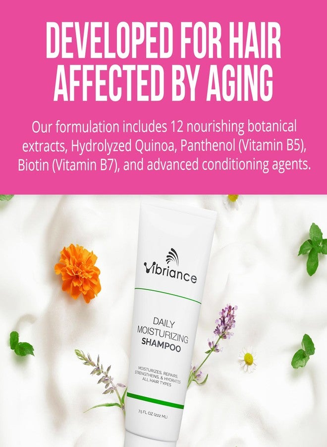 Vibriance Daily Moisturizing Shampoo - Strengthening Biotin for Aging Hair for Women and Men - Thinning Hair, Dry Scalp - Image 5