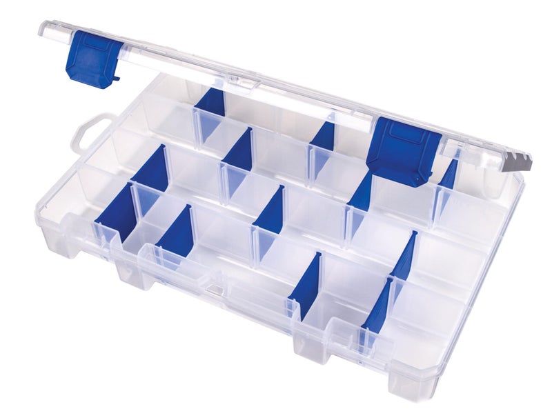 Flambeau Outdoors 4007 Tuff Tainer, Fishing Tackle Tray Box, Includes [12] Zerust Dividers, 24 Compartments - Image 1