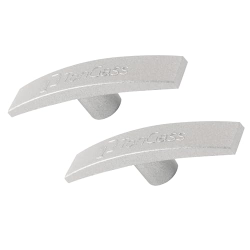 TonGass (2-Pack, Metal) T1003-6MN RV Waste Valve Handle Compatible with Camco Valterra Dump Valve Handle Fits 1 1/2" and 3" Gate RV Camper Dump T-Handle Replacement for Most Brands - Image 1