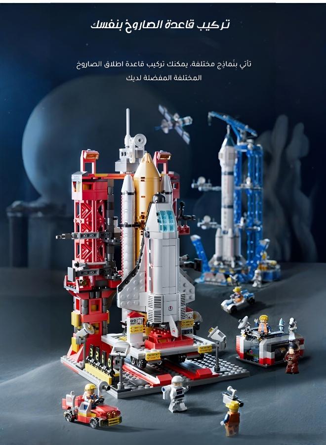 Joudiplay Space Shuttle Rocket Building Block Set Space Exploration Rocket Assembly Toy Rocket Ship Toy Set Space Launch System Building Block Set Suitable for children aged 6 years and above (1099 pieces) - Image 5