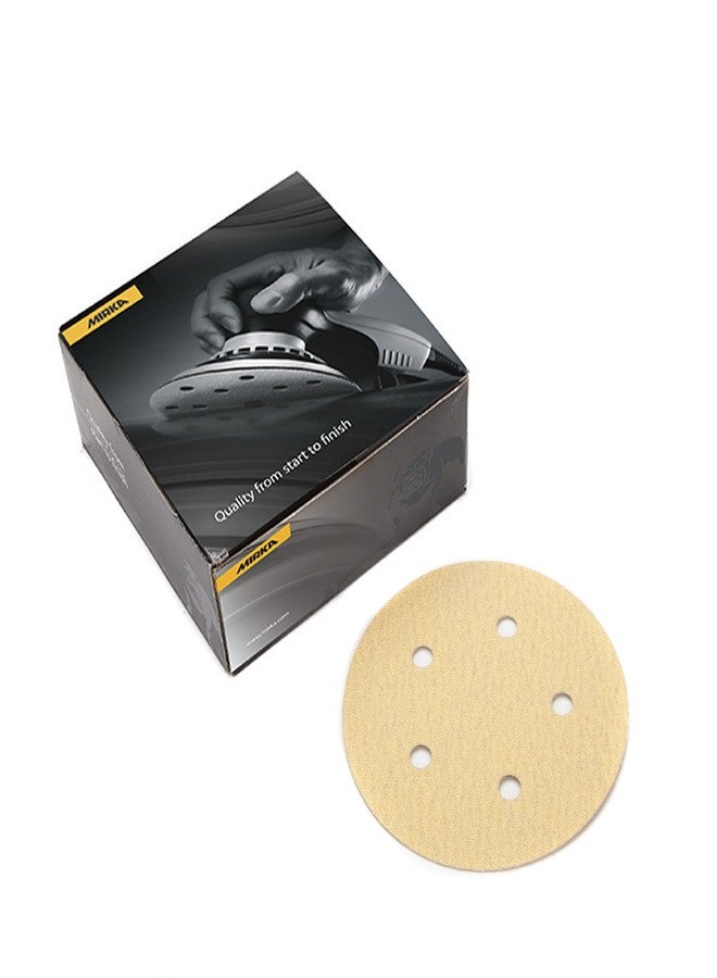 Mirka 23-321-400 Bulldog Gold 5-Inch 5-hole PSA Vacuum Disc 400 Grit - Image 2