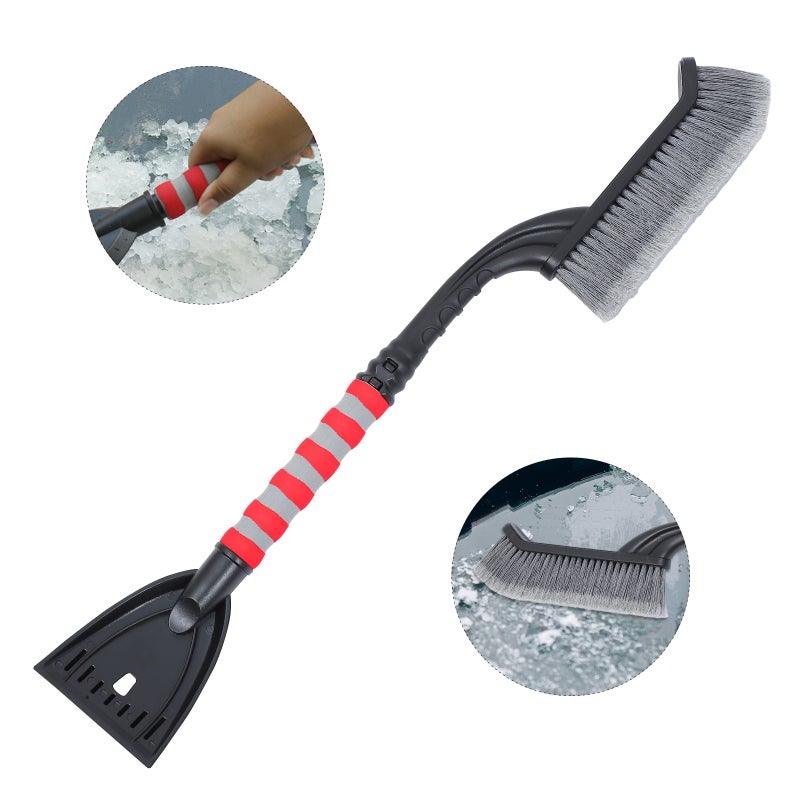 1pc Practical Detachable Snow Shovel Detachable Snow Brush Snow Removal Brush - Image 1