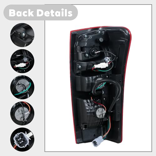 JESYMBX Tail Light For Isuzu DMax D-Max Ute 2017-2019 Running Brake Turn Signal Reversing Lamp 898125393 Left - Image 4