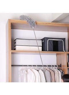 DreamSky DREAM SKY Microfiber Feather Duster Bendable Extendable Fan Cleaning Duster with 100 inches Expandable Pole Handle Washable Duster for High Ceiling FansWindow Blinds Furniture  - Image 5