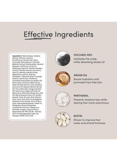 JUPITER Jupiter Scalp Mask, Volcanic Ash for Exfoliation and Oil Absorption, Weekly Reset for Dry Itchy Scalp, Color Safe, Sulfate-Free, Vegan, Natural Fragrance, Unisex, 0.14 kg, 5 fl oz  - Image 3