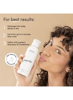 JUPITER Jupiter Scalp Mask, Volcanic Ash for Exfoliation and Oil Absorption, Weekly Reset for Dry Itchy Scalp, Color Safe, Sulfate-Free, Vegan, Natural Fragrance, Unisex, 0.14 kg, 5 fl oz  - Image 5