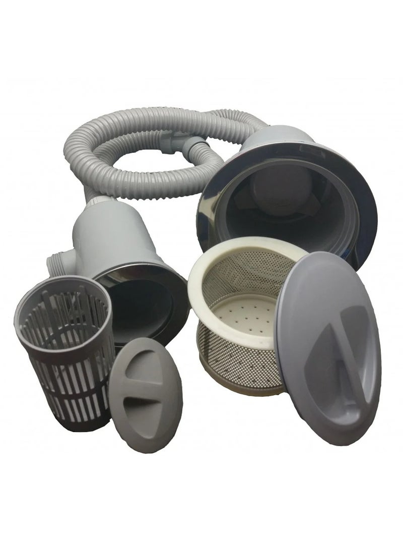 Kana Combined kitchen sink large 5 inches and small 3 inches Korean model - Image 3