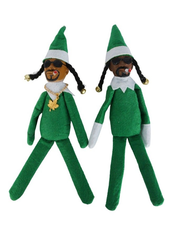 قطعتين من تمثال الجان على الدرج لتزيين المنزل - Image 1