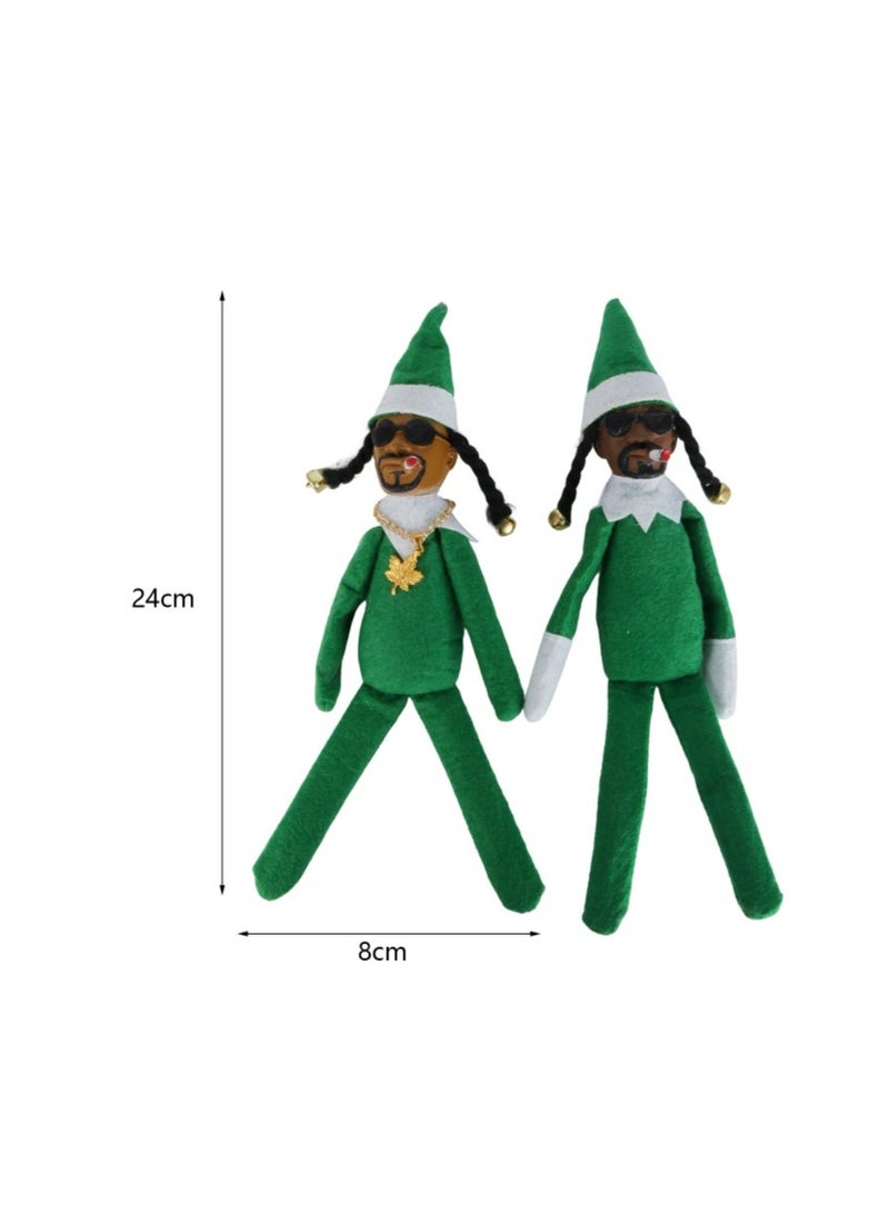 قطعتين من تمثال الجان على الدرج لتزيين المنزل - Image 2