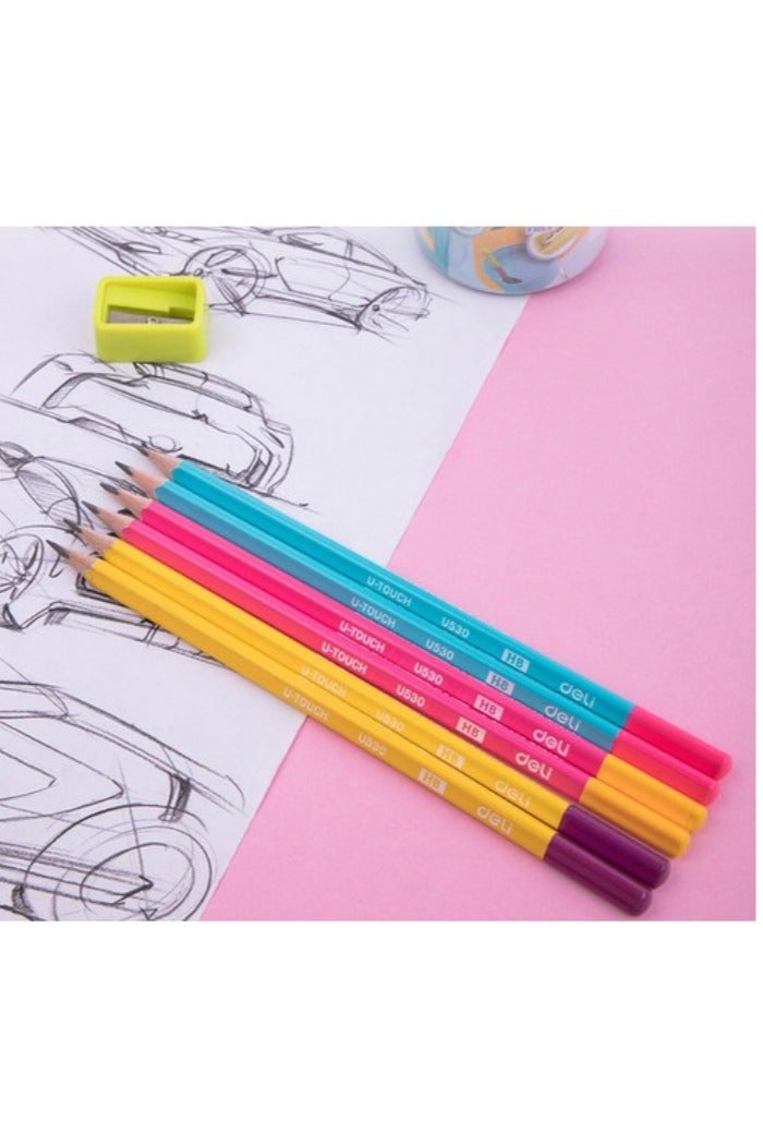 Deli set of 30 Graphite pencil + sharpener - Image 2