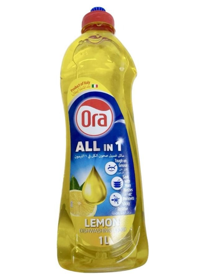 Ora Dishwashing Liquid Lemon 1L - Image 1