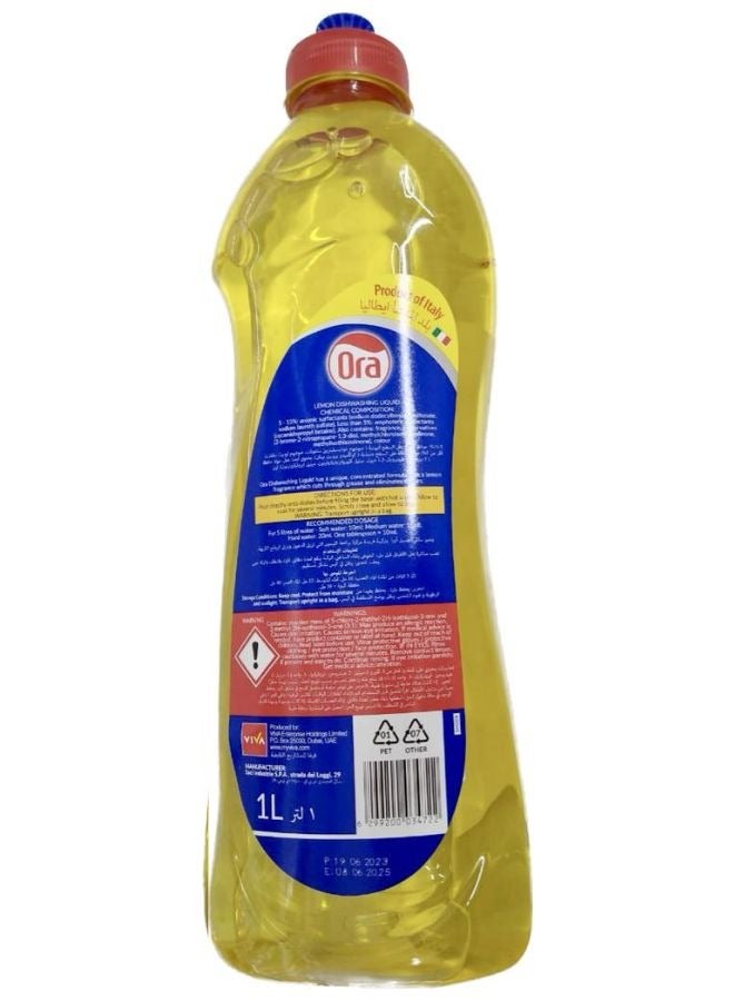 Ora Dishwashing Liquid Lemon 1L - Image 2