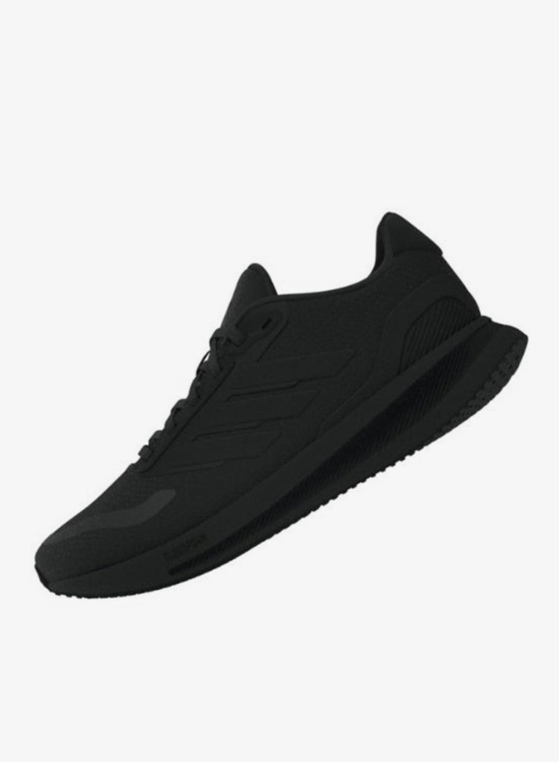 اديداس حذاء ركض نسائي ران فالكون  أسود - Image 4