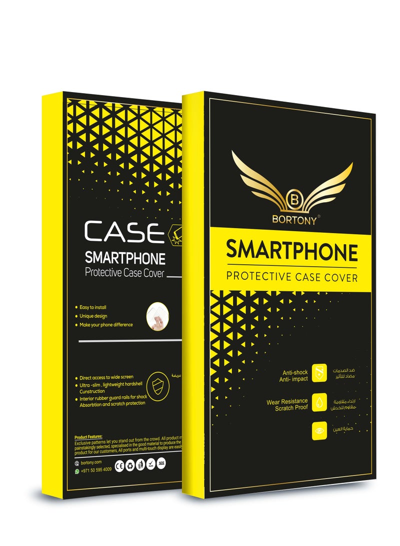 BORTONY Protective Case Cover With Finger Grip Stand For Samsung Galaxy A22 5G - Image 4