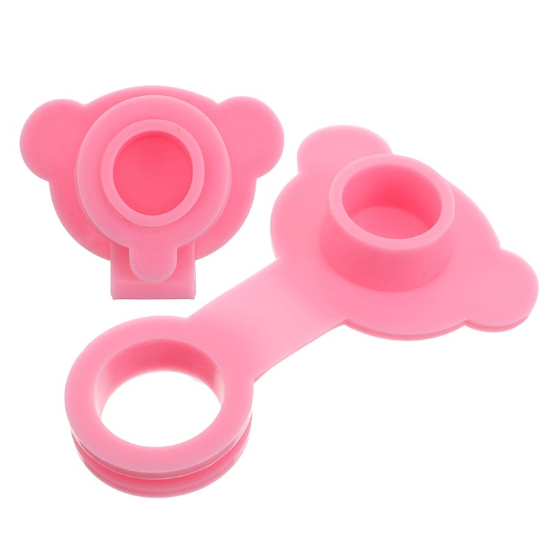 2pcs Baby Bathtub Drain Silicone Tub Universal Bath Tub Drain Plug Leakproof Baby Bath Accessories Easy To Clean - Image 1