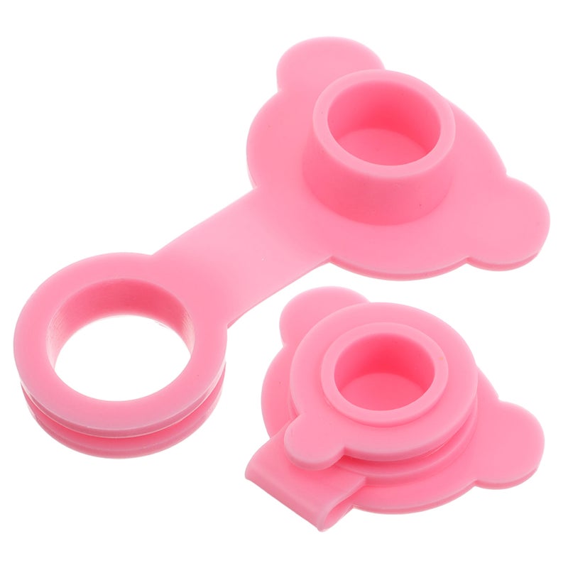 2pcs Baby Bathtub Drain Silicone Tub Universal Bath Tub Drain Plug Leakproof Baby Bath Accessories Easy To Clean - Image 3