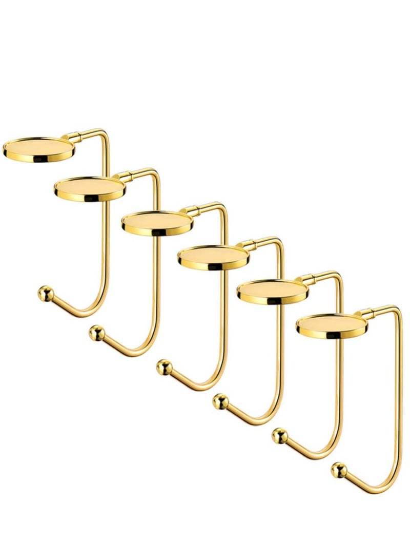 SYOSI Hook Hanger Metal Bag Safety Grip Clips Mantel Hooks Stocking Holders Stockings Clip for Table Party Decoration  - Image 1
