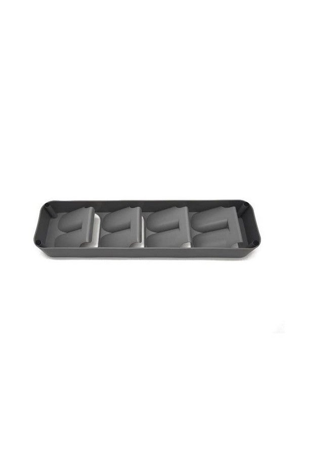 SUKHAD Spice Insert Drawer, 8 Grids Spice Rack Dining, Spice Storage for Kitchen | 39.5 x 10 x 4.8 cm | Grey - Image 5