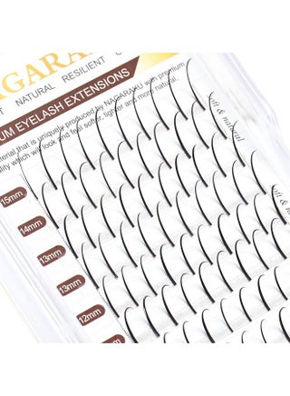 Spikes Eyelash Extensions Wispy Lash 0.07Mm D Curl 8 15Mm Mix Tray Premade Fan Matte Black Individual Ellipse Supplies Spikes Fans - pzsku/ZA96EB183033E0C1BA308Z/45/_/1694502900/9f1755c1-a189-40ae-8f22-50b2b8007139