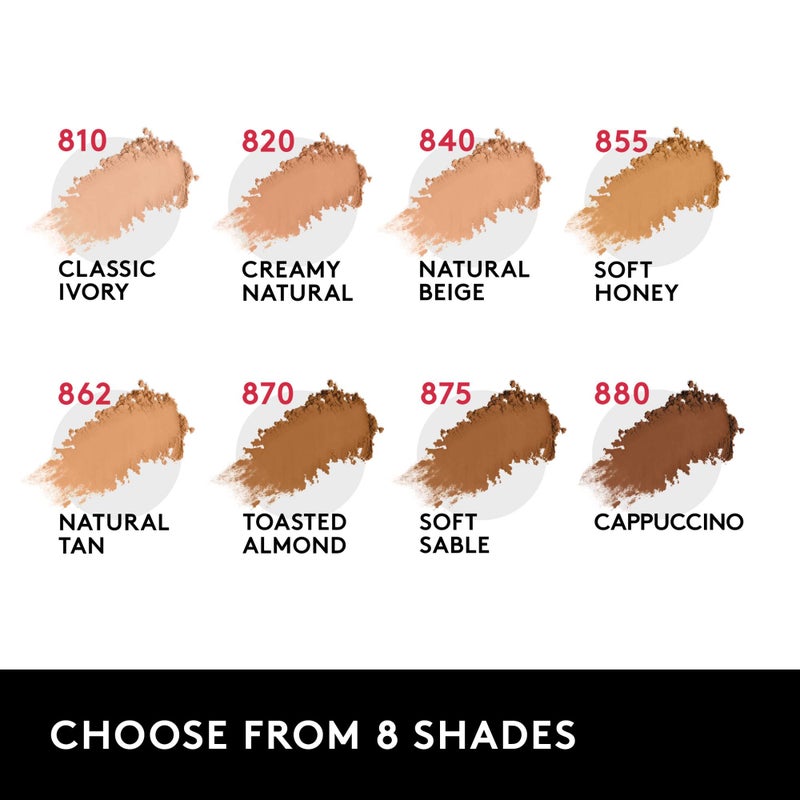 COVERGIRL Outlast Extreme Wear Pressed Powder, 880 Cappuccino, 0.38 oz - Image 3