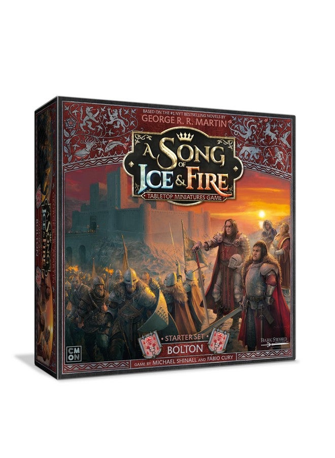 CMON A Song of Ice & Fire Tabletop Miniatures Game Bolton Starter Set - Strategy Game for Ages 14+, 2+ Players, 45-60 Minute Playtime, Made by CMON - Image 1