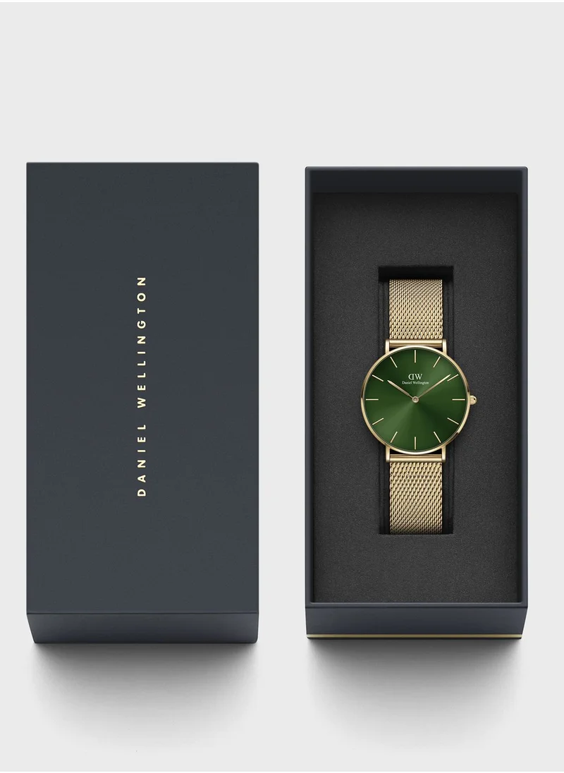 دانيال ولينغتون Petite Mesh Strap Analog Watch