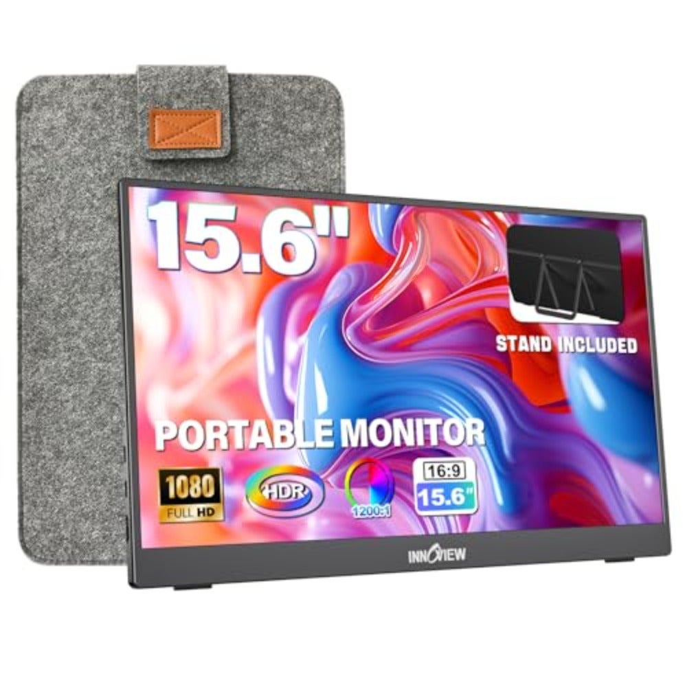 Generic Generic Fhd Ips Portable Monitor For Office Gaming Design With Stand Pouch Plug Play Hdmi Speakers ZA96EFD8976298453D5ACZ